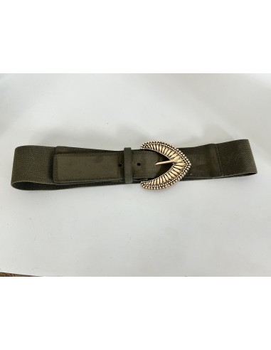 Ceinture élastique kaki