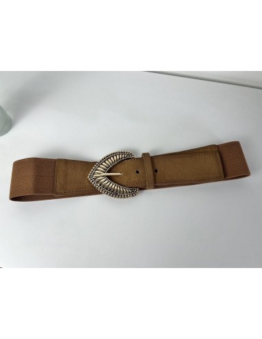 Ceinture élastique chocolat