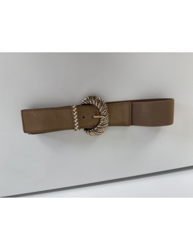 Ceinture élastique camel