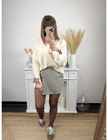 Pull Émeline beige