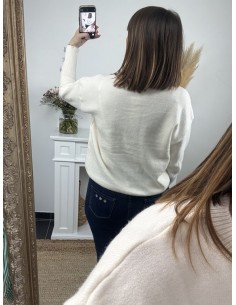 Jean 3 petites fleurs bleu... 2