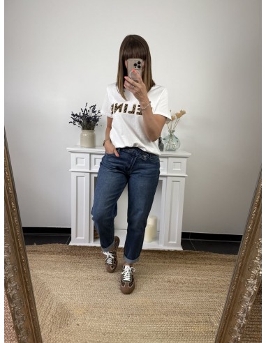 Tee shirt Féline blanc