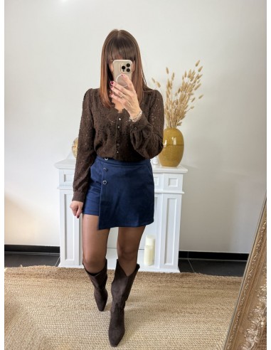 Blouse Céleste chocolat