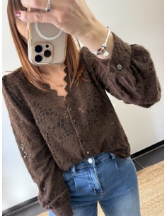 Blouse Céleste chocolat