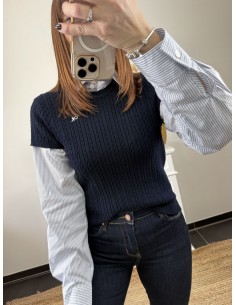 Pull chemise Faustine