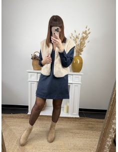 Robe en suédine Céline 2