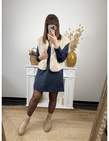 Robe en suédine Céline