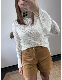 Short en suédine Irène