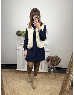 Gilet Céline beige 2