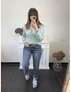 Chemise Anna verte 2