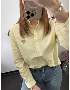 Chemise Anna jaune