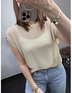 Top Cathy beige