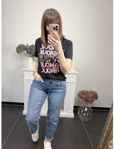 Tee shirt Amour noir 2