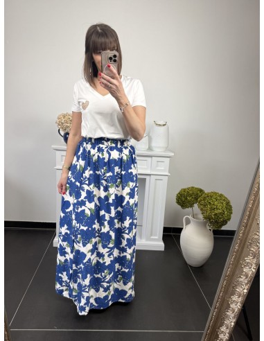 Tee shirt coeur blanc