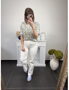 Pull chemise léopard 2