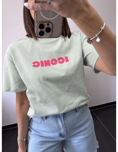 Tee shirt iconic vert