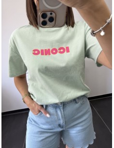 Tee shirt iconic vert 2
