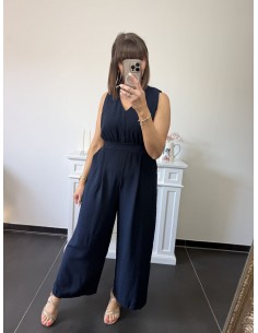 Combi pantalon bleu marine 2