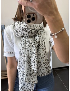 Foulard léopard