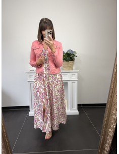 Veste Mathilde corail 2