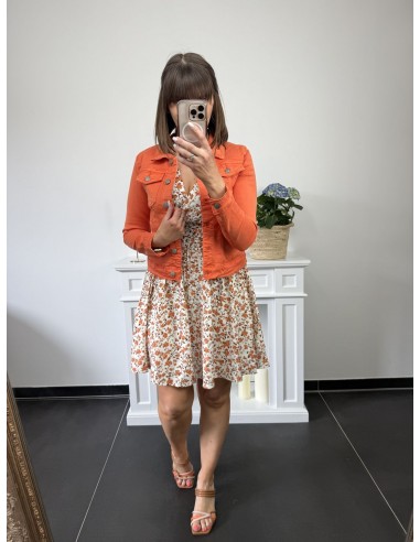 Veste Mathilde orange