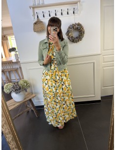 Veste Mathilde sauge 2