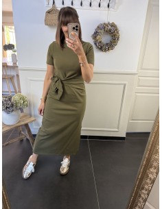 Robe Mélanie Kaki 2