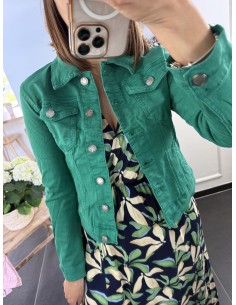 Veste Mathilde vert