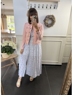 Veste Mathilde rose 2