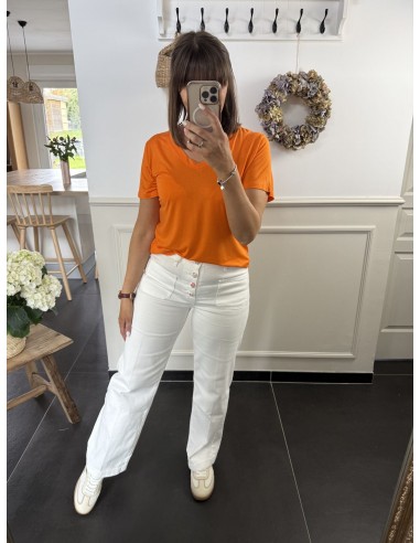 Tee shirt Lily orange