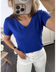 Tee shirt Lily bleu