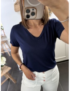 Tee shirt Lily marine