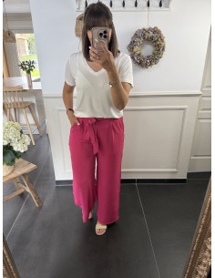 Pantalon Stella fuchsia 2