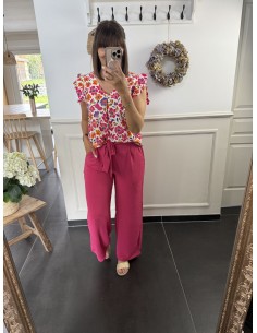 Pantalon Stella fuchsia