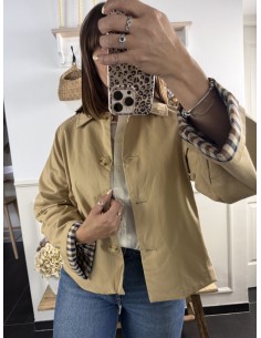 Trench avec doublure à...