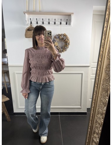 Blouse vichy Constance