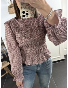 Blouse vichy Constance