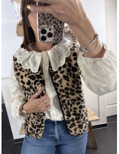 Gilet Léopard