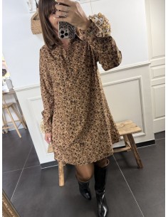 Robe velours Lucille