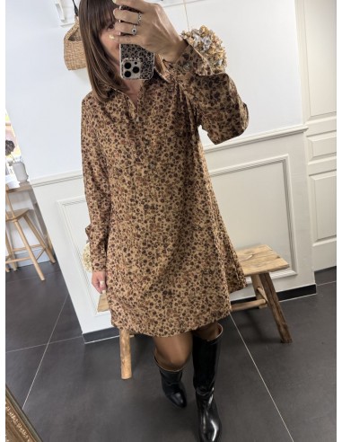 Robe velours Lucille