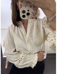 Blouse gaz de coton Aurélie