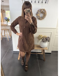 Robe en velours Lise 2