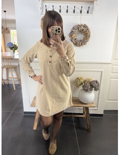 Robe en velours Anais 2